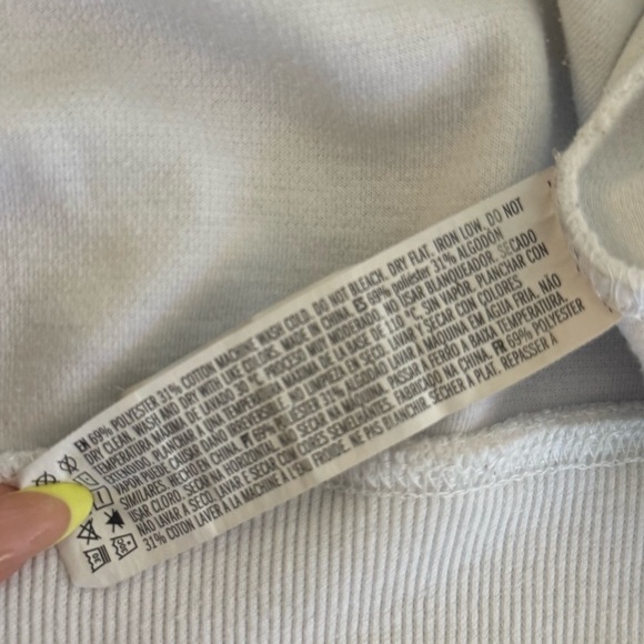 Forever 21 Los Angeles Graphic Rugby Pullover in Green/White | size Medium - Picture 10 of 15